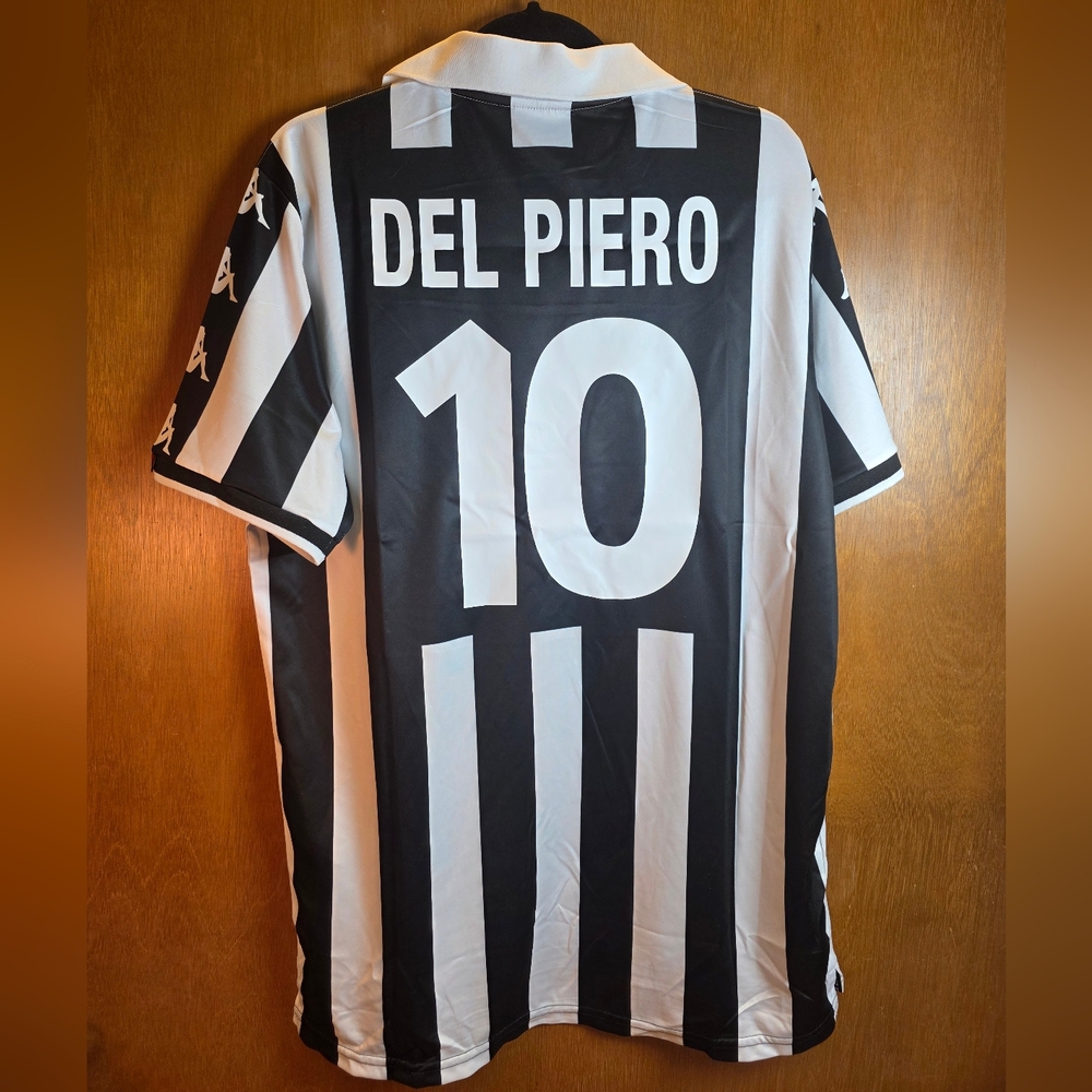 VINTAGE JUVENTUS JERSEY 1998 1999 DEL PIERO 10 - KAPPA - Gem